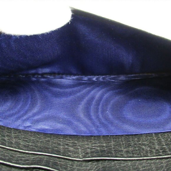 Salvatore ferragamo long pills Gunchini canvas ~ leather Auth used T10106 - Picture 7 of 8